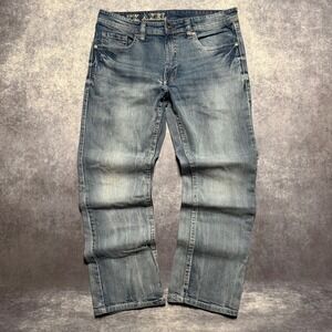 Y2K TK AXEL Baggy Mens Jeans Size 36x32